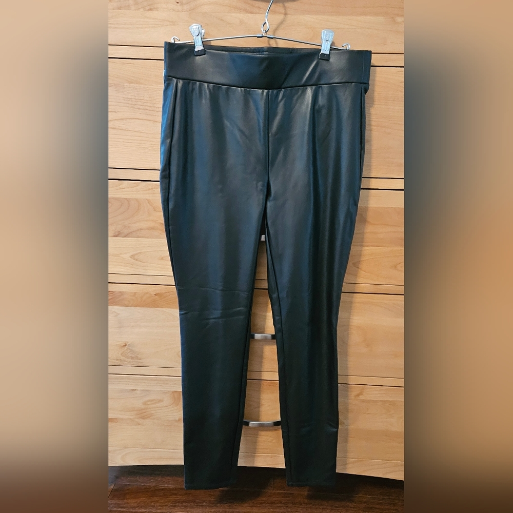 Loft vegan leather leggings